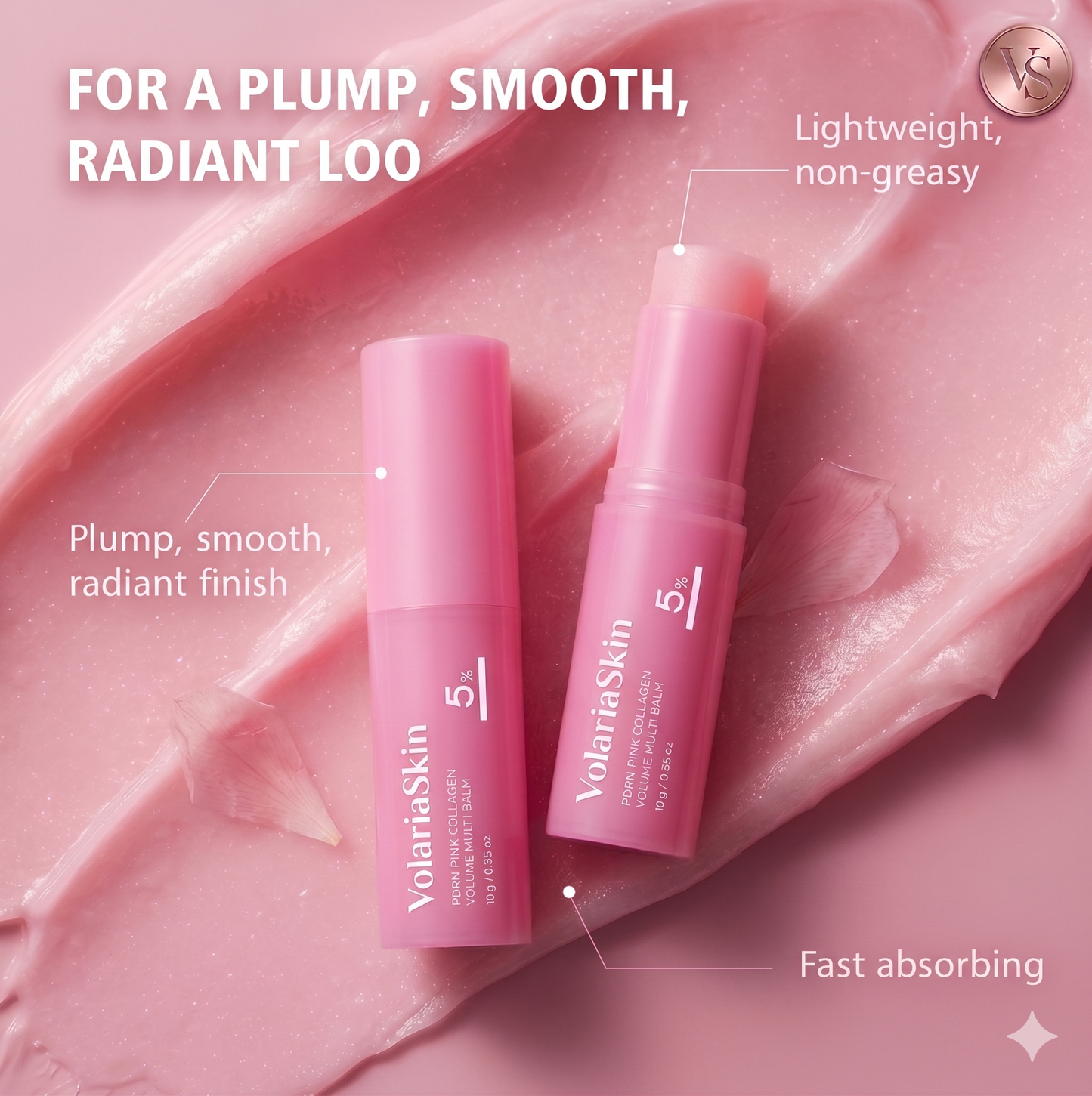 Korean PDRN Pink Collagen Volume Multi Balm